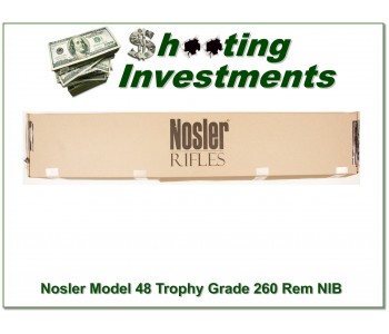 Nosler M48 Trophy Grade 260 Remington!